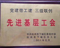 2005年度先进基层工会